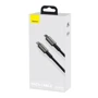 Кабель Baseus Cable USB-C to Lightning Tungsten PD 20W 1m Black (CATLWJ-01) фото 4