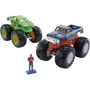 Игровой набор Hot Wheels Гонки титанов Безумная гонка (HGV12): Тип прямая с трамплином