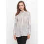 Блуза H&M 4781255 44 белая с длинным рукавом