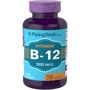Piping Rock Vitamin B-12, 500 mcg, 200 Tablets