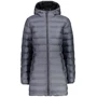 Пуховик CMP Woman Parka Fix Hood 3Z23076-U887 42 (34) серый зимний с капюшоном