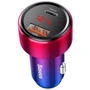 Зарядное устройство Baseus Car Charger USB+USB-C Magic 45W Red (CCMLC20C-09)