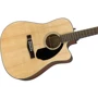 Электро-акустическая гитара Fender CD-60SCE WN Natural: Размер Полноразмерная