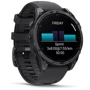 Смарт-часы Garmin Fenix 8 AMOLED 47mm Slate Grey with Black Silicone Band (010-02904-00): Время работы до 16 дней