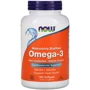 Now Foods Omega-3, Molecularly Distilled, 180 Softgels (NOW-01657)