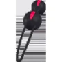 Вагинальные шарики Fun Factory SMARTBALLS DUO raspberry - black