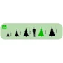 Сосна штучна Forest frosted зелена, 2,60 м, Triumph Tree Edelman: Висота, м 2.60