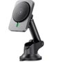 Держатель XO Car Holder CX018 Wireless Charger 15W Black for iPhone 16 I 15 I 14 I 13 I 12 series
