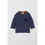Лонгслів H & M 6961779 68 см темно-синій