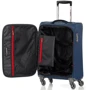 Чемодан Swissbrand Silkeborg (L) Navy (SWB_LLSIL940L): Фактура Тканая