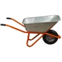 Тачка садово-строительная Flora 90л 200кг колесо 15" (5056464): Объем кузова (жидкая смесь), л 90