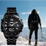 Наручний годинник Skmei Kompass PRO Black 1465: Функції Шагомер, Секундомер, Будильник, Подсветка, Дата, День недели