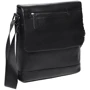 Мужская сумка планшет Borsa Leather черная (K18146-black) фото 9