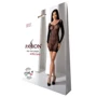 Полупрозрачное мини-платье Passion BS101 One Size black