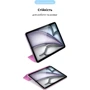 Аксессуар для iPad ArmorStandart Smart Case Pink for iPad Air 11 (2024 / 2025) (ARM78145): Материал искусственная кожа