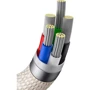 Кабель Baseus Cable USB-C to Lightning Crystal Shine Series 20W 1.2m Pink (CAJY001304) фото 4