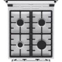 Плита комбинированная Gorenje KS5351WF: Тип варочной поверхности газовая