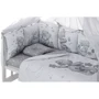 Постельный комплект Babyroom Bortiki Print-08 Мишки серый (680726): Тип постельный комплект