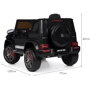 Детский электромобиль Bambi Racer Mercedes-Benz G63, черный (M 4180EBLRS-2): Материал колес EVA