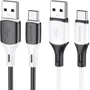 Кабель Borofone USB-C to USB-C 60W 1m White (BX79): Тип USB-C - USB-C