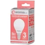Светодиодная лампа INTERTOOL LL-0102 LED P45, E14, 5Вт, 150-300В, 4000K