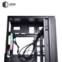 Корпус QUBE QBC01_FCNU3: Материал передней панели пластик и металл