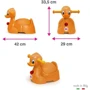 Детский музыкальный горшок Ok Baby Quack с ручками малиновый (37076630): Цвет розовый