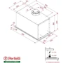Вытяжка Perfelli BI 5512 A 1000 I LED фото 5