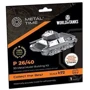 Коллекционная модель-конструктор Metal Time P 26/40 танк World of Tanks (MT062) фото 4
