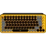 Клавіатура Logitech POP Keys Wireless Mechanical Keyboard Blast Yellow (920-010716)