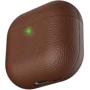 Чохол KeyBudz Artisan Series Leather Natural Brown (AP4_S3_NBN) для Apple AirPods 4 фото 2