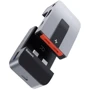 Адаптер Baseus Adapter Dual USB-C to 2хUSB + RJ45 + HDMI + 3.5mm Space Gray (CAHUB-AJ0G): Колір сірий