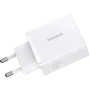 Зарядное устройство Baseus Wall Charger 2xUSB+USB-C Cube Fast Charger 30W Cluster White (P10111402213-00) фото 8
