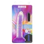 Светящийся в темноте фаллоимитатор ADDICTION Rave 8″ Glow in the Dark Dildo Purple Confetti