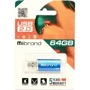 USB-флешка Mibrand 64GB Cougar Blue USB 2.0 (MI2.0/CU64P1U): Объем памяти 64 GB