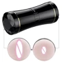Мастурбатор з двома входами FOX Masturbation Cup - Double Ends black, BS6300035