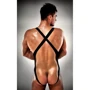 Эротическое боди Passion 011 BODY black L/XL