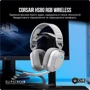 Наушники Corsair HS80 RGB Wireless White (CA-9011236-EU): Тип конструкции полноразмерные