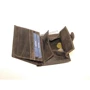 Мужской кошелек Buffalo Wild коричневый (RM-07L-HBW BROWN): Формат кошелька Вертикальный
