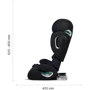 Автокрісло Cybex Solution Z-fix Plus Mountain Blue turquoise (520000621): Вага дитини 15 до 36 кг
