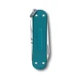 Мультитул Victorinox Classic SD Alox Colors Wild Jungle 58мм/5функций/рифленый бирюзовый (0.6221.242G): Количество инструментов 5
