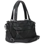 Женская сумка саквояж Keizer черная (k14007-black)
