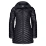 Пуховик Jack Wolfskin Atmosphere Coat W 1204691-6000 44 черный демисезонный с капюшоном