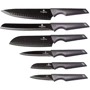 Набор кухонных ножей Berlinger Haus Metallic Line Carbon Pro Edition 6 предметов (BH 2596)