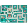 Дерев'яні кубики Ecotoys з килимком Різнобарвне місто 161 шт (PH05D012) фото 6