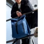 Чоловічий рюкзак Sambag RollTop One синій (24208016m): Тип ручки С широким ремнем, Плечевой ремень, Короткая ручка