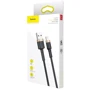 Кабель Baseus USB Cable to Lightning 2.4A 1m Gold/Black (CALKLF-BV1) фото 8