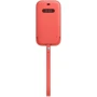 Чехол для iPhone Apple Leather Sleeve Case Pink Citrus (MHYA3) for iPhone 12/iPhone 12 Pro: Материалы кожа