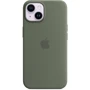 Чехол для iPhone Apple Silicone Case with MagSafe Olive (MQU83) for iPhone 14: Цвет зеленый