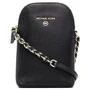 Женская сумка кросс боди Michael Kors Jet Set CharSNChn Phn Xbody черная (32T0GT9C1L001)